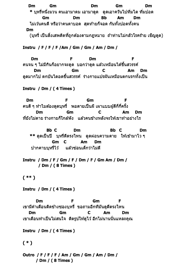 คอร์ดเพลง เนื้อเพลง บุหรี่, คอร์ดเพลง บุหรี่ ของ หนุ่ม ครรธร, คอร์ดเพลงของ หนุ่ม ครรธร, เนื้อร้อง บุหรี่ หนุ่ม ครรธร, บุหรี่ คอร์ดง่าย ๆ, คอร์ด บุหรี่ ต้นฉบับ