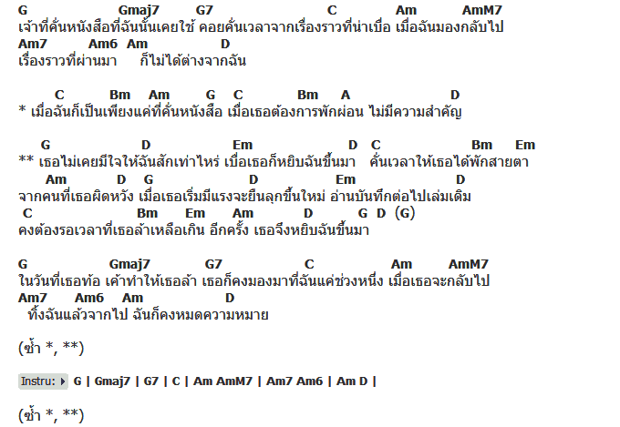 คอร์ดเพลง เนื้อเพลง ที่คั่นหนังสือ, คอร์ดเพลง ที่คั่นหนังสือ ของ แพรว คณิตกุล, คอร์ดเพลงของ แพรว คณิตกุล, เนื้อร้อง ที่คั่นหนังสือ แพรว คณิตกุล, ที่คั่นหนังสือ คอร์ดง่าย ๆ, คอร์ด ที่คั่นหนังสือ ต้นฉบับ