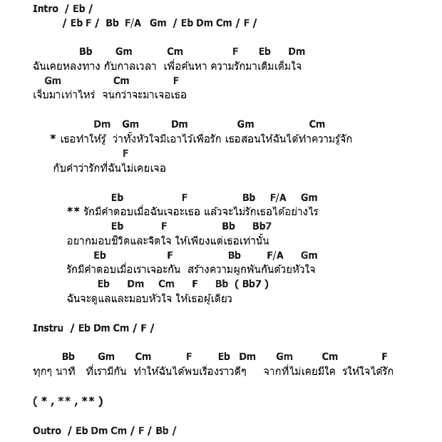 คอร์ดเพลง เนื้อเพลง หัวใจให้เธอ, คอร์ดเพลง หัวใจให้เธอ ของ ไอซ์ ศรัณยู, คอร์ดเพลงของ ไอซ์ ศรัณยู, เนื้อร้อง หัวใจให้เธอ ไอซ์ ศรัณยู, หัวใจให้เธอ คอร์ดง่าย ๆ, คอร์ด หัวใจให้เธอ ต้นฉบับ