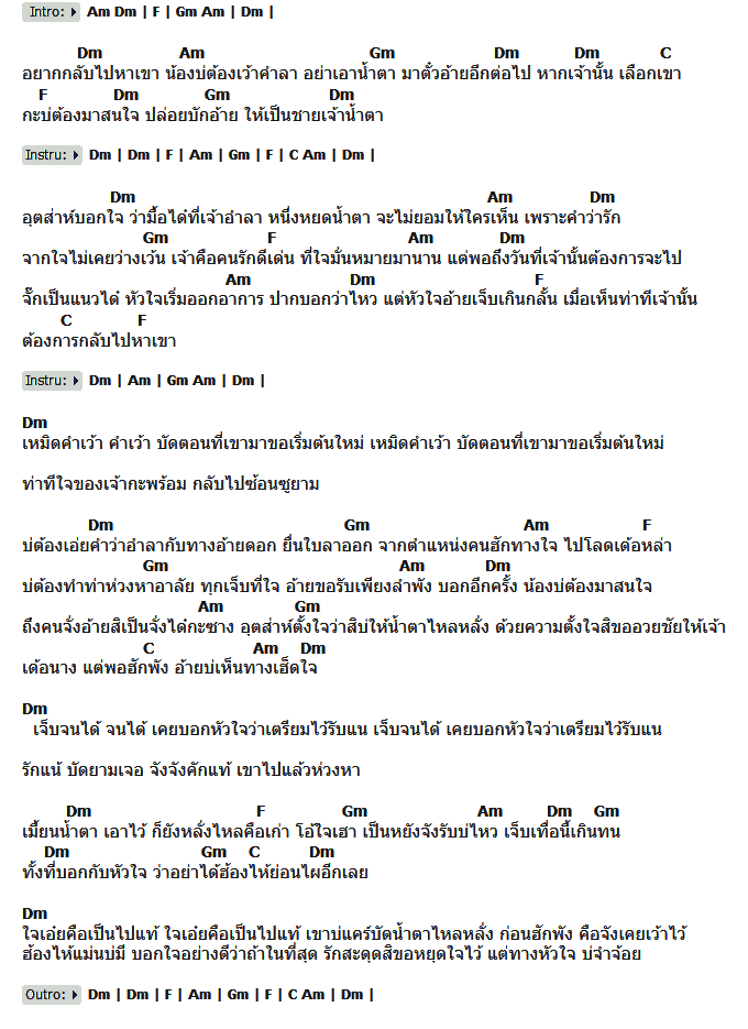 คอร์ดเพลง เนื้อเพลง บอกใจไว้รอเจ็บ, คอร์ดเพลง บอกใจไว้รอเจ็บ ของ เอ๋ พจนา อาร์สยาม, คอร์ดเพลงของ เอ๋ พจนา อาร์สยาม, เนื้อร้อง บอกใจไว้รอเจ็บ เอ๋ พจนา อาร์สยาม, บอกใจไว้รอเจ็บ คอร์ดง่าย ๆ, คอร์ด บอกใจไว้รอเจ็บ ต้นฉบับ